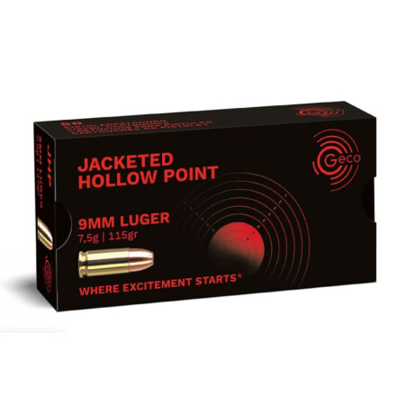 Geco 9mm Luger Hohlspitz