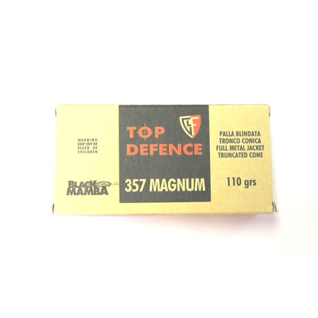 Fiocchi Top Defence Black Mamba 357 Magnum