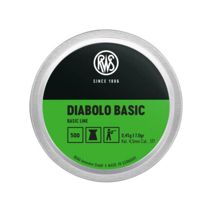RWS Diabolo Basic 4,50mm