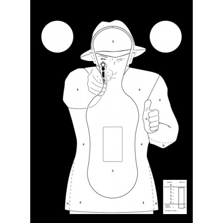 Target Shooter 51x71cm 10 Stk.