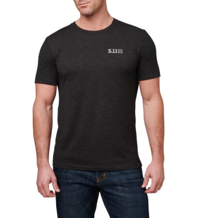 5.11 T-Shirt TRIBLEND LEGACY Black HTR
