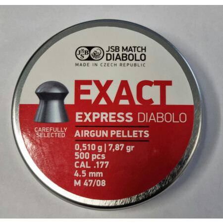 JSB Diabolo Exact Express 4,52mm, 0,510g
