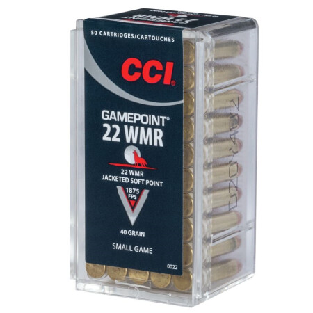 CCI 22 WMR Gamepoint 40gr